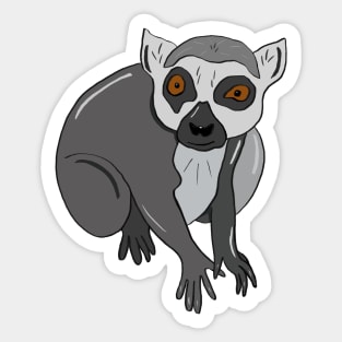 Lemur Sticker